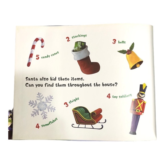 Interactive Twelve Hidden Days of Christmas Book Mackey Pamintuan 2008 HB Used - Picture 6 of 7